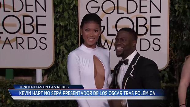 Comediante Kevin Hart anuncia retiro de los Oscars