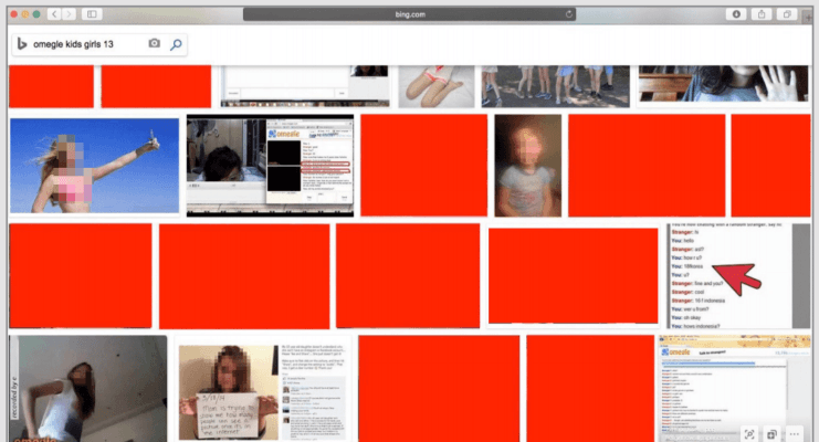 Microsoft Bing no solo muestra pornografía infantil, sino que también lo sugiere.