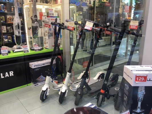 Tiempos de prueba para arranques de scooter de segunda ola