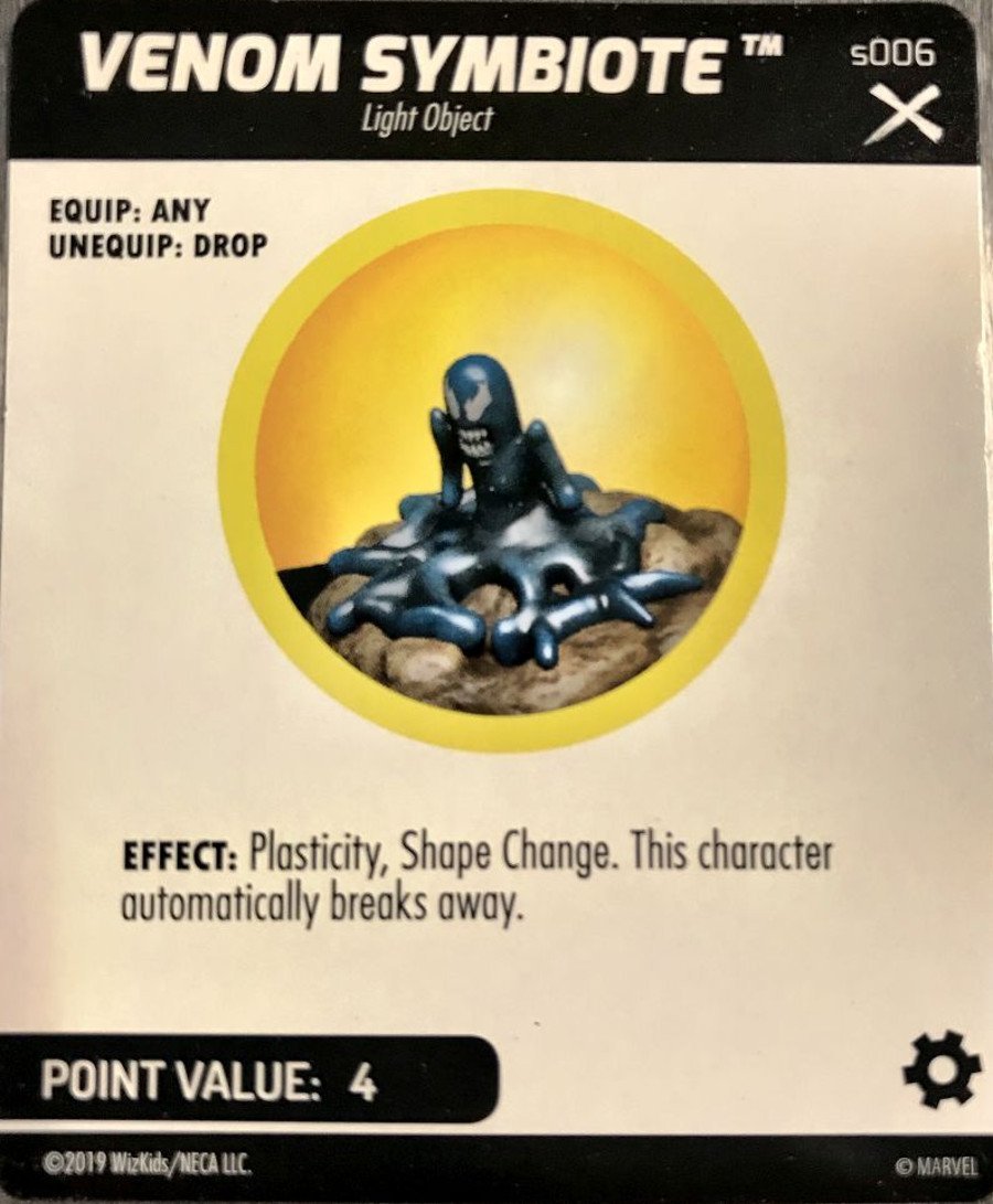 Venom Symbiote Earth X HeroClix