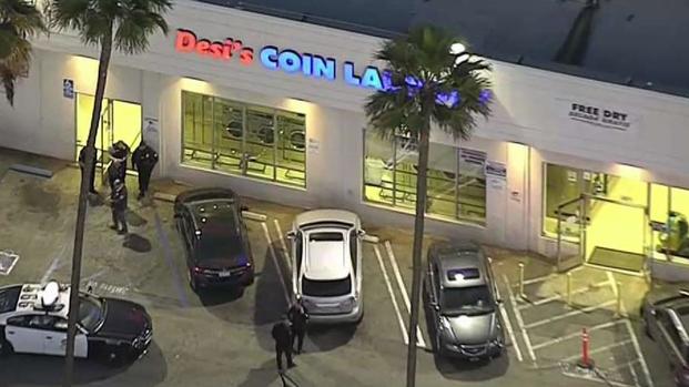 [TLMD - LA] Investigan tiroteo en una lavandería en Pico-Union