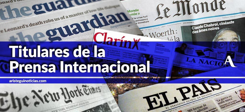 2018 cierra con la salida de EU de Siria; el año verde en Argentina, y Caso Lava Jato en Perú, en primeras planas del mundo (31/12/18)