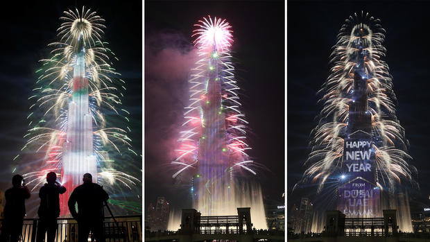 [TLMD - NATL] Año Nuevo: alucinante show en edificio más alto del mundo