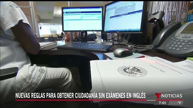 [TLMD - Houston] Endurecen exenciones de exámenes de ciudadanía en inglés
