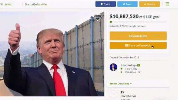 [TLMD - LV] Alcanza cifra récord GoFundMe para el muro