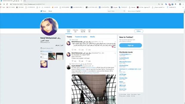 [TLMD - LV] La joven saudita retenida en Bangkok queda bajo la protección de ACNUR