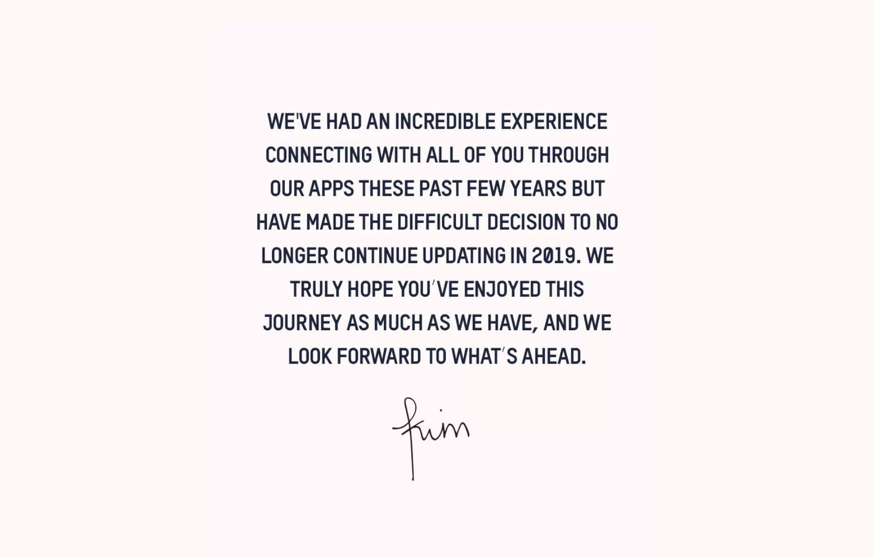 kim kardashian declaración de la aplicación