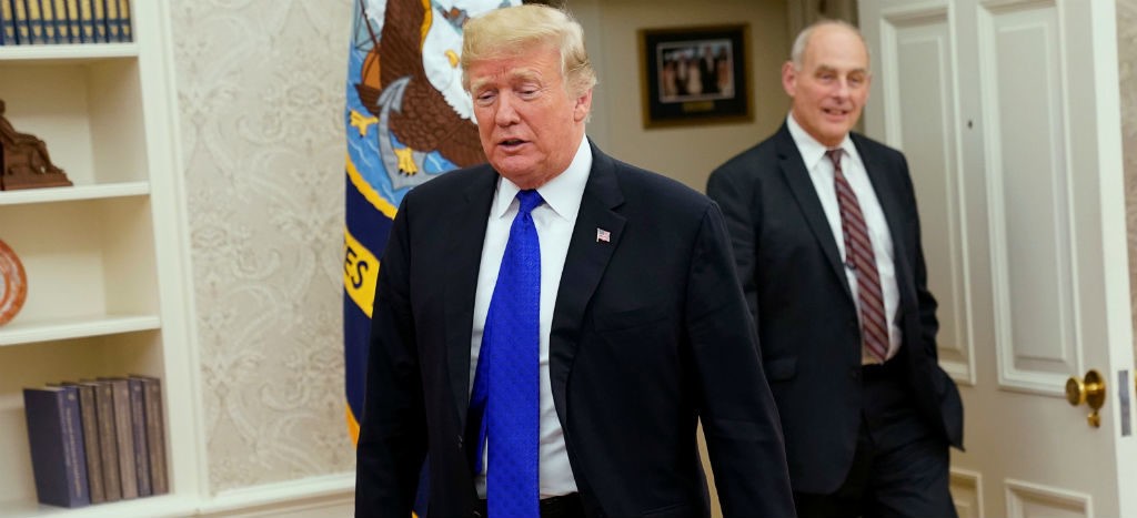 Matiza Kelly el muro que quiere construir Trump