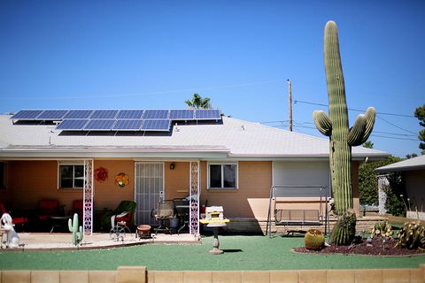 panel solar casa arizona