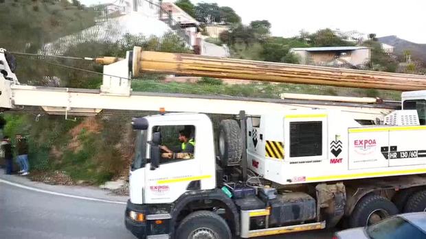 [TLMD - LV] Continúan la búsqueda de Julen en Totalán, con nueva maquinaria pesada