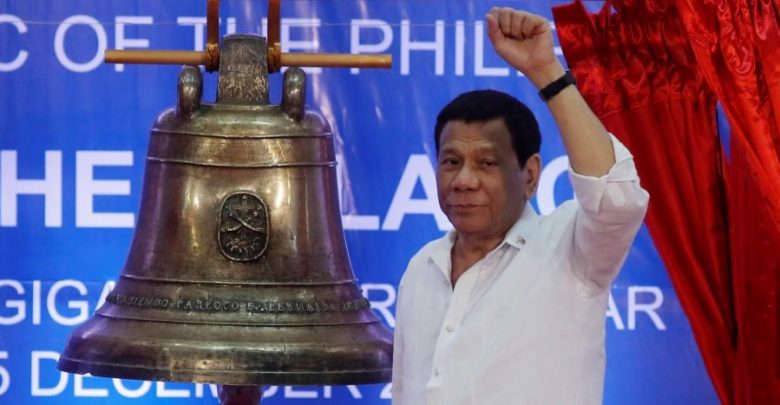 Reducir de 15 a 9 años la edad de responsabilidad penal, propone el presidente de Filipinas