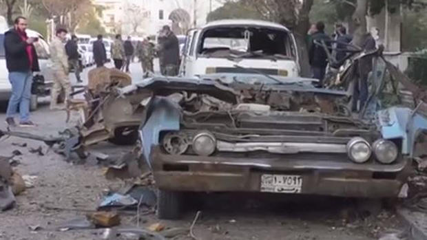 Bombazo sacude la capital de Siria