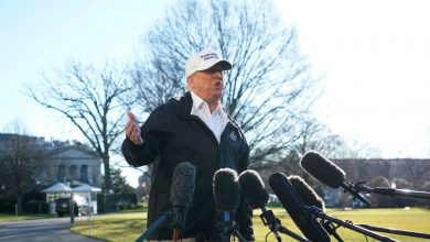 Si Congreso no aprueba fondos para muro, sería sorprendente que no declare emergencia nacional: Trump en camino a la frontera