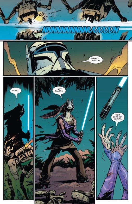 jar jar binks sable de luz