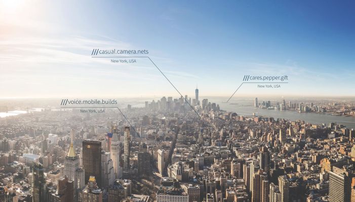 What3Words divide el mundo en frases