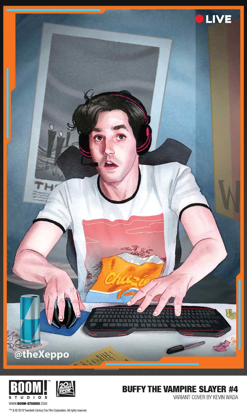 Buffy the Vampire Slayer # 4 Kevin Wada Variant Buffy the Vampire Slayer # 4 Kevin Wada Variant