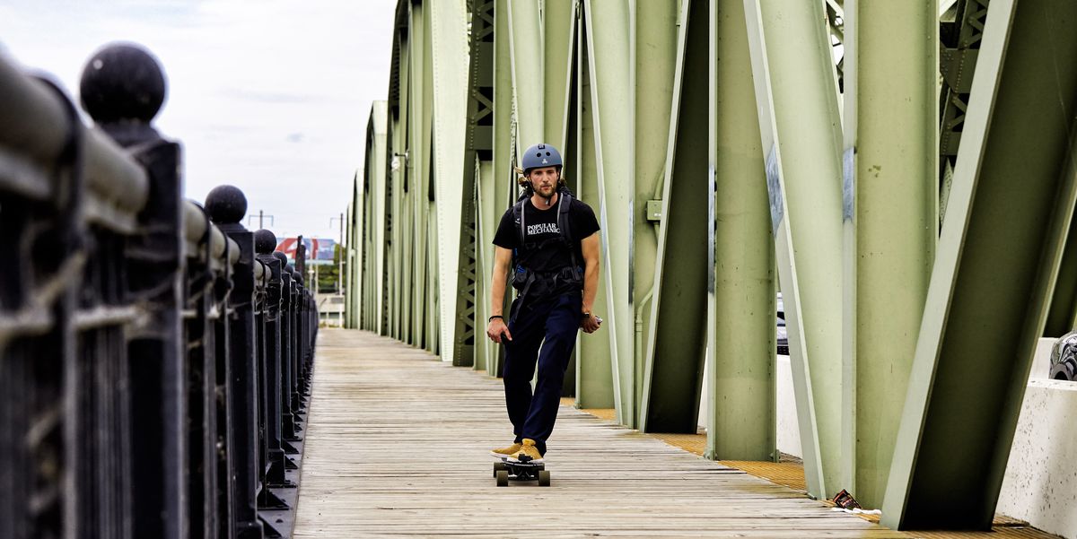 ¿Qué sucedió cuando monté una tabla reforzada de Nueva York a Filadelfia?