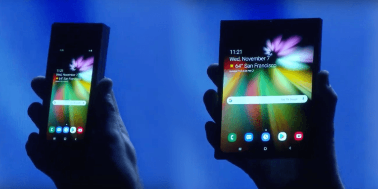 ¿El teléfono plegable de Samsung? Conoce el Galaxy Fold