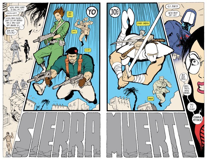 g i joe sierra muerte michel fiffe interior