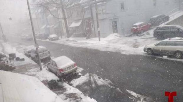 Boricuas describen histórico frío en Estados Unidos