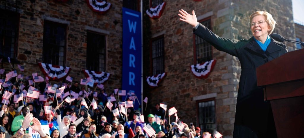 Elizabeth Warren va por la candidatura presidencial demócrata para 2020 (Video)