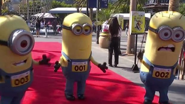 Carrera con minions