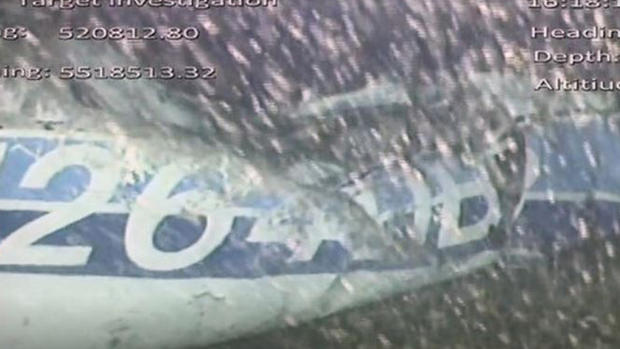 Así quedó el avión siniestrado en el que viajaba el jugador de fútbol desaparecido