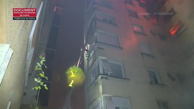 [TLMD - LV] Un incendio en París deja muertos y una treintena de heridos
