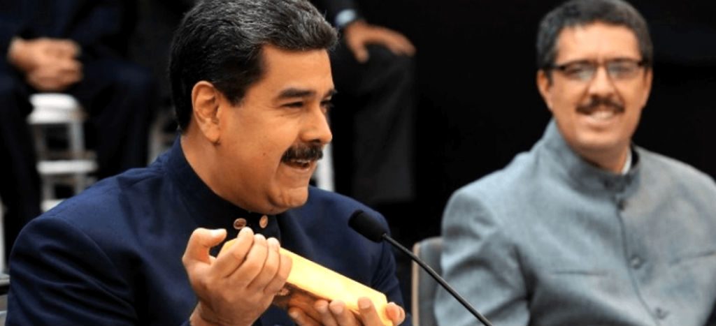 La fuga del oro venezolano