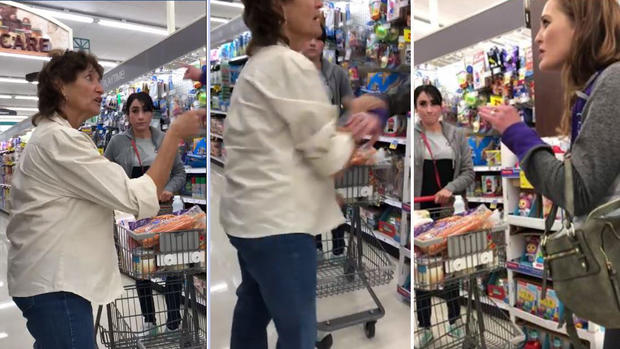 Insultadas por hablar español; desconocida las defiende