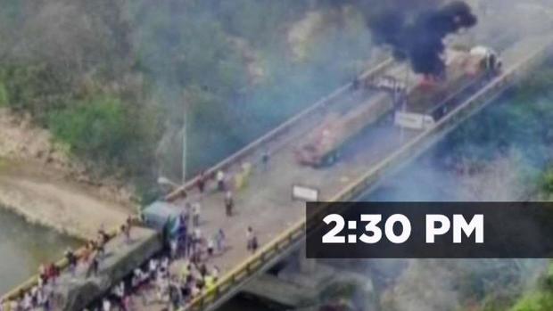 [TLMD - MIA] Así fue el minuto a minuto de la violenta jornada en la frontera de Venezuela