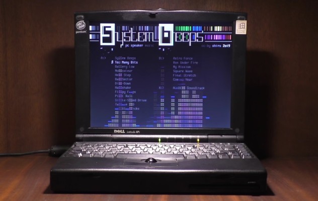 Sienta el pitido: este álbum se reproduce completamente en un altavoz de la placa base de la PC