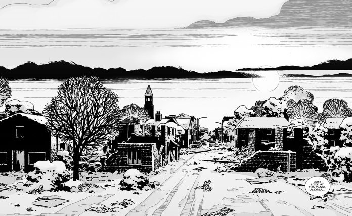 Walking Dead comics snow Walking Dead comics snow
