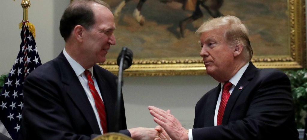Trump nomina a su subsecretario del Tesoro para presidir el Banco Mundial
