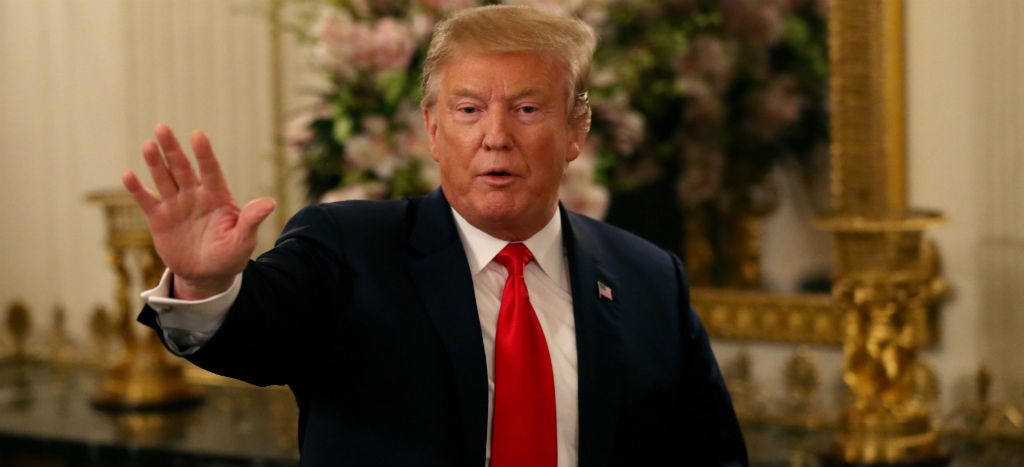 “Estoy cien por ciento de acuerdo” en mantener soldados estadounidenses en Siria: Trump