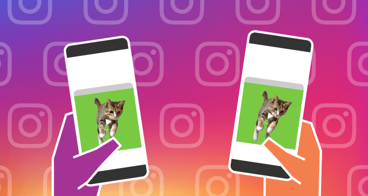 Video de prototipos de Instagram co-observación.