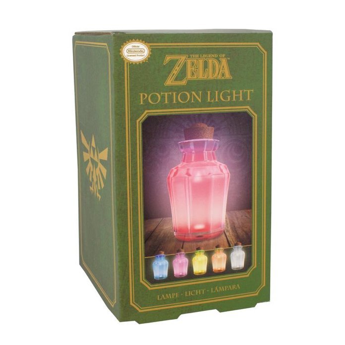 la leyenda de zelda poción luz