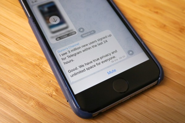 Telegram obtiene 3M nuevos registros durante la interrupción de las aplicaciones de Facebook