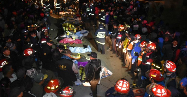 Detienen a chofer de tráiler que atropelló a multitud en Guatemala