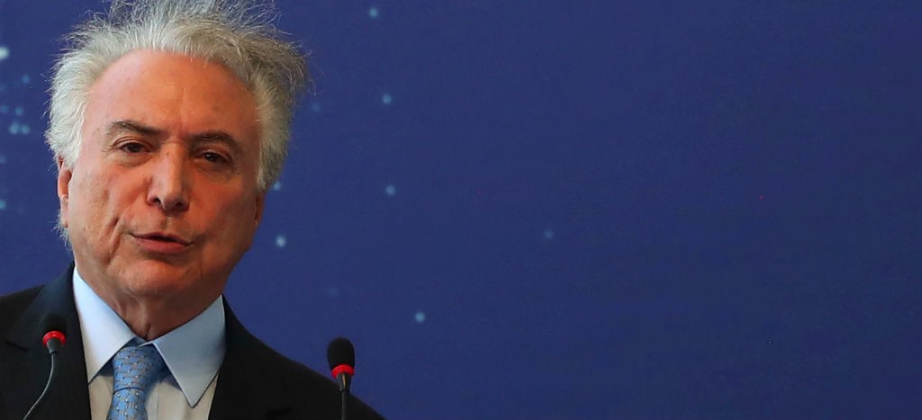 Arrestan al expresidente brasileño Michel Temer