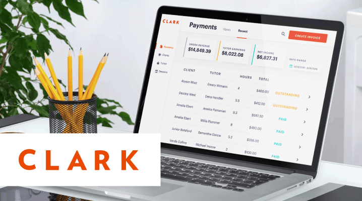 Clark, una plataforma de tutoría respaldada por empresas, ahora ayudará a los tutores a construir sus propios sitios.