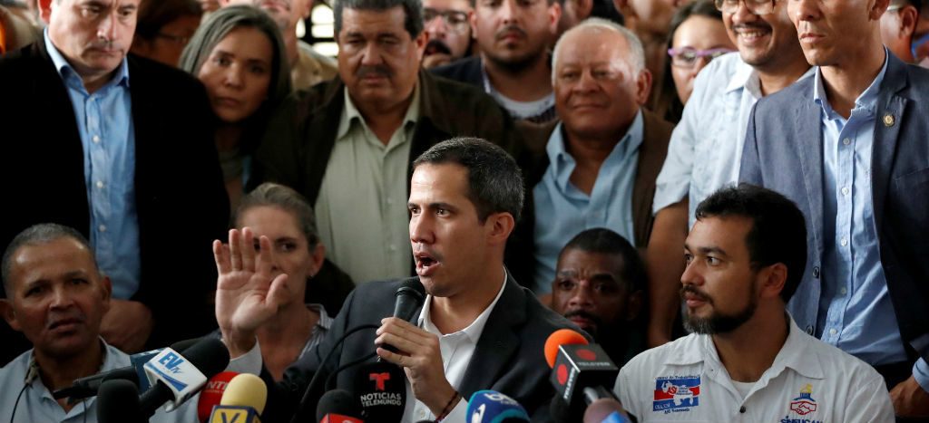 Guaidó anuncia paro general escalonado en la administración pública de Venezuela