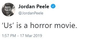 jordan peel us comentarios de la pelicula de terror
