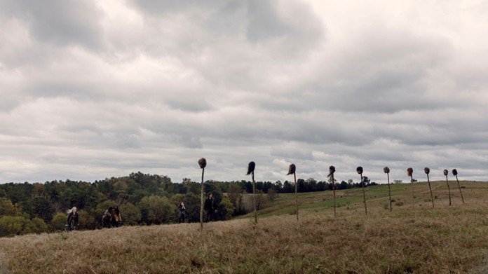 Los pikes de Walking Dead Calman Antes Los pikes de Walking Dead Calman Antes