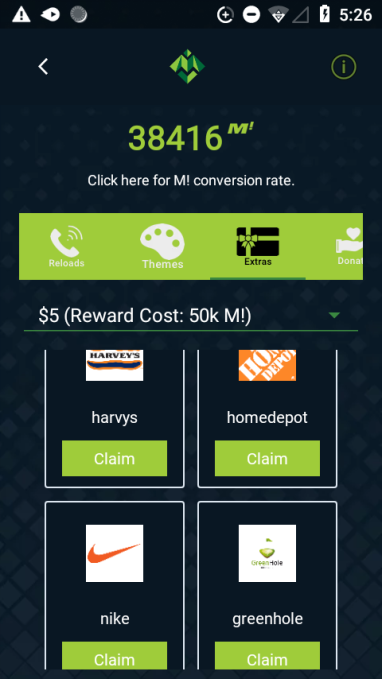 Moolah Mobile captura de pantalla