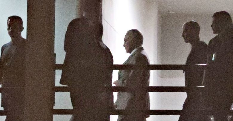 Ordenan liberar al expresidente brasileño Michel Temer