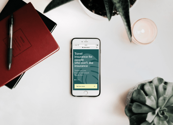 Plutón es un seguro de viaje dirigido a los millennials.