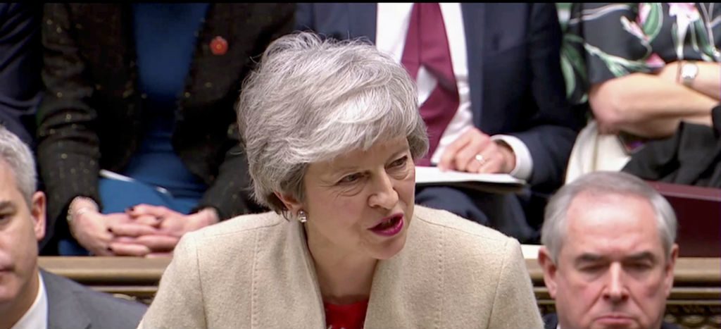 Por tercera vez, Parlamento británico rechaza acuerdo de May para el Brexit