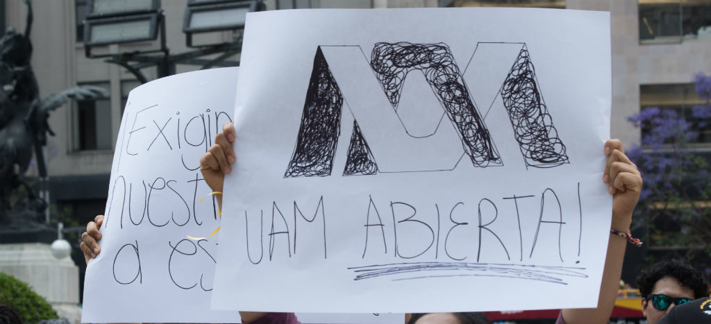 Estudiantes y maestros urgen poner fin a huelga de la UAM