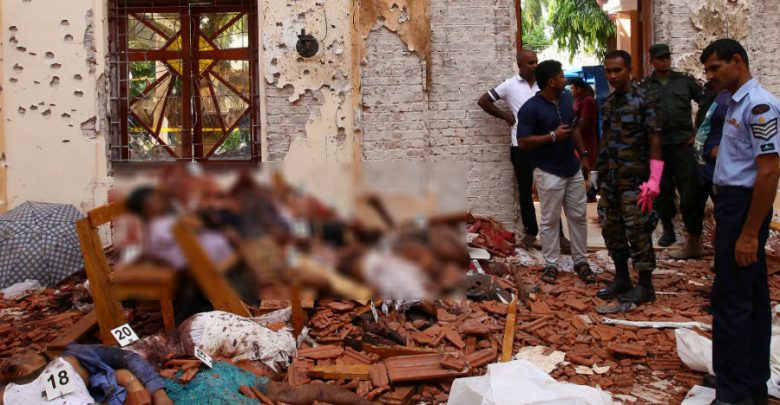 207 muertos por ola de atentados en iglesias y hoteles de Sri Lanka; 7 detenidos